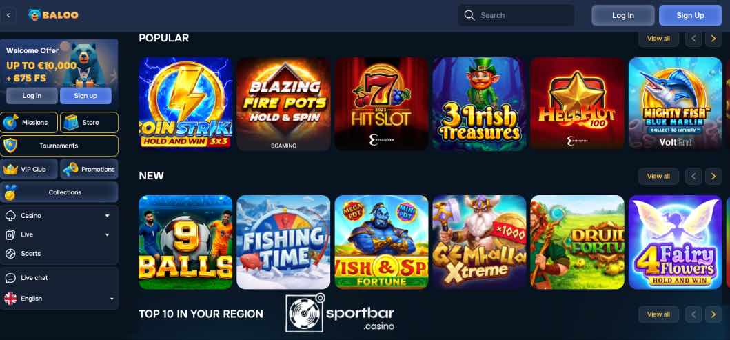 Popular slot at Baloobet Casino