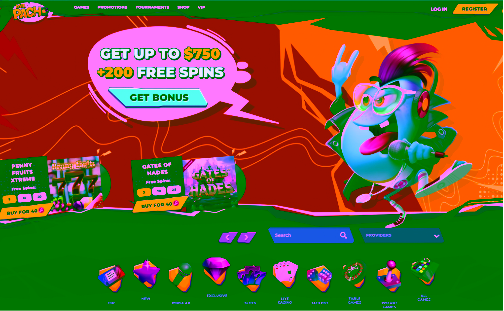 Mr Pacho casino interface screenshot