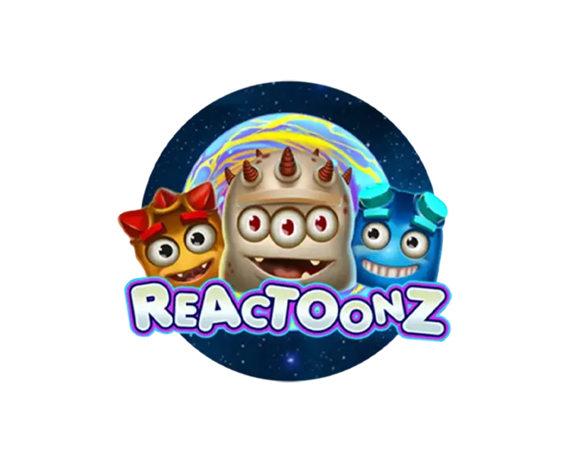 Reactoonz slot logo