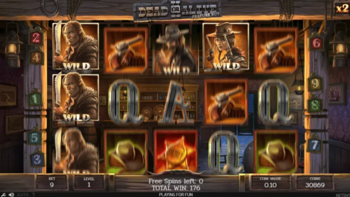 Dead or Alive 2 slot gameplay screenshot