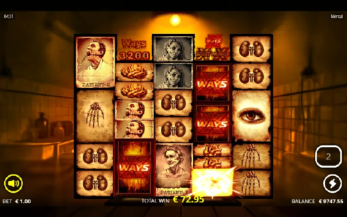 Mental slot free spins with xNudge multiplier screenshot