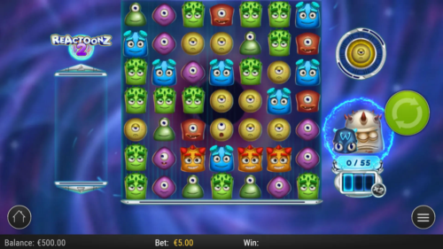 Reactoonz Quantum Leap and Gargantoon feature screenshot